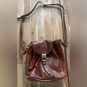 Sorpresa Leather crossbody shoulder bag